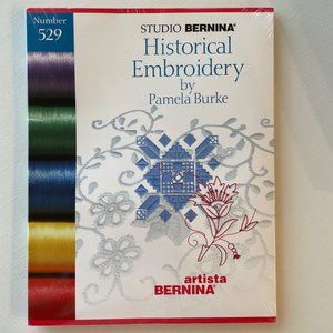 Studio Bernina Historical Embroidery Number 529 Artista Card Kit Unopened NEW